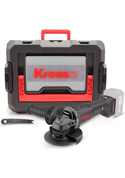 KUH02.91 20VOLT 115MM Kömürsüz Profesyonel Şarjlı Devir Ayarlı Avuç Taşlama (Akü Dahil Değildir)