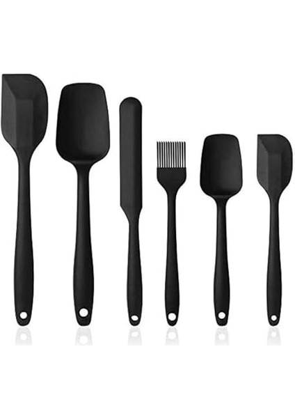 Silikon Spatula Mutfak Gereçleri Seti 6 Lı (NKS143)