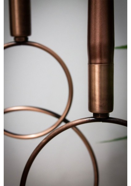 Ikili Bronz Kardan Adam Şamdan, Dekoratif ve Şık Hediye, 28 Cm, Paslanmaz Demir modelleri