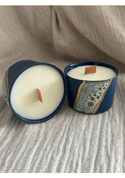 Lacivert Porselen Mumluk, Şık ve Zarif Dekorasyon Parçası fiyatları