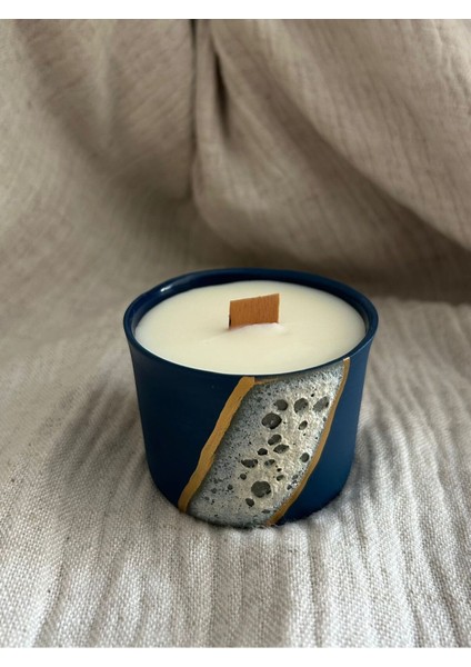 Lacivert Porselen Mumluk, Şık ve Zarif Dekorasyon Parçası fırsatları