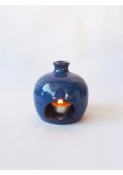 El Yapımı Mavi Serisi Mumluk, Şık ve Modern Dekoratif Aksesuar fiyatları