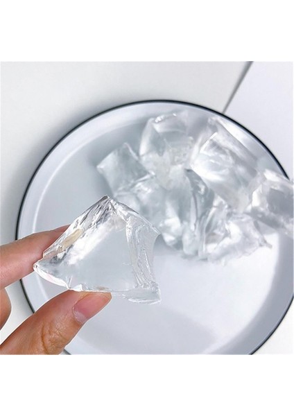 Şeffaf Jel Mum 500 Gr, Dekoratif ve Parlak Aydınlatma Ürünü