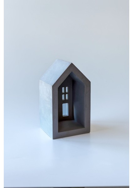 Gri Ev Tealight Mumluk, Şık ve Zarif Dekoratif Aksesuar fiyatları