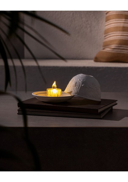 Beyaz Led'li Dekoratif Mumluk ile Şık ve Sıcak Ambiyans Yaratın modelleri