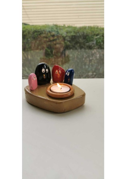 Sevimli Kahverengi Tealight Mumluk, Şık ve Sıcak Atmosfer Için Ideal Seçim fiyatları