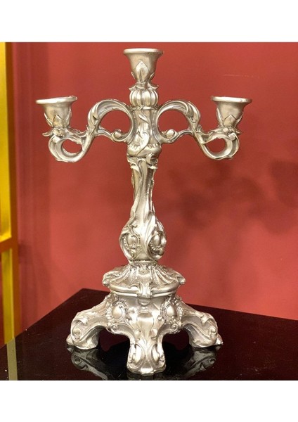 Renkli Üçlü Şamdan Seti, Şık ve Modern Dekoratif Aksesuar, Ev ve Davet Için Ideal fiyatları