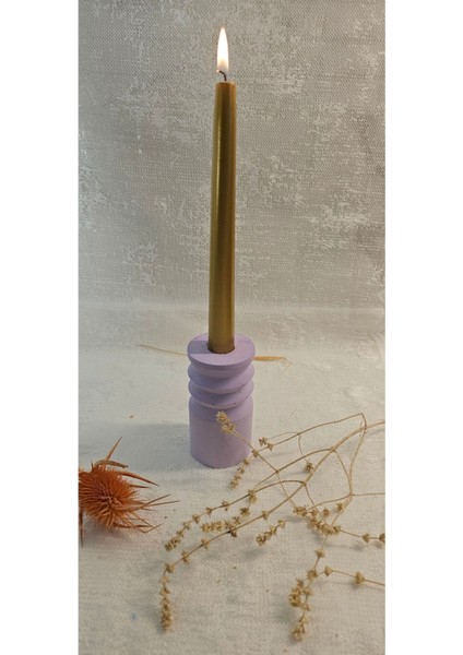 Şık Beton Mumluk ve Şamdan, Zarif Dekorasyon Aksesuarı fiyatları