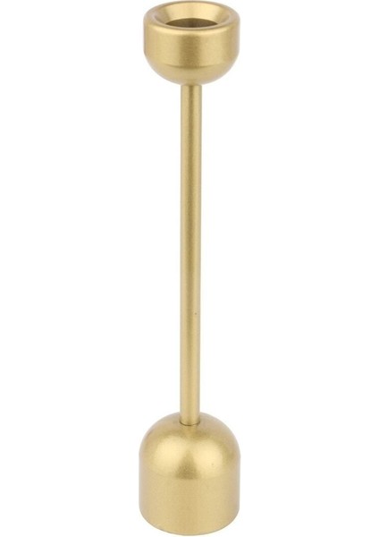 Altın Renkli Dekoratif Kule Şamdan ve Mumluk 19 cm Şık ve Zarif Tasarım fiyatları