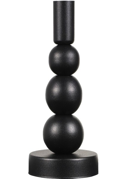 Modern Siyah Kule Mumluk, Şık ve Zarif Dekorasyon Parçası