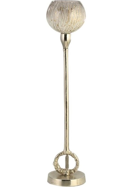 Çok Renkli Küçük Şamdan 13X13X55 cm Dekoratif Işık Parlaklığı