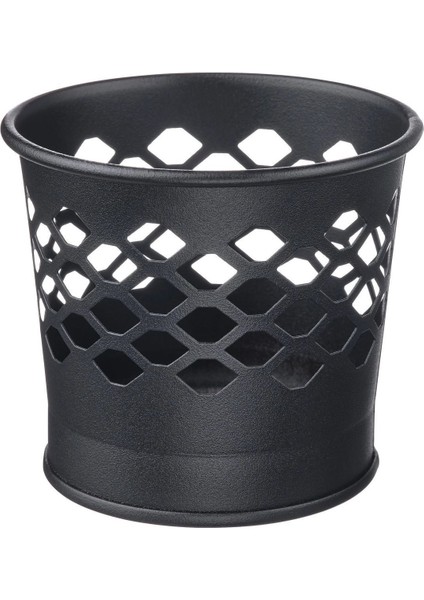 7 cm Tealight Mumluk, Antrasit Renkli, Şık ve Zarif Dekorasyon Parçası