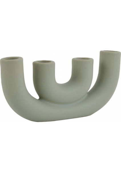 Su Yeşili 4'lü Dekoratif Şamdan Seti, Şık ve Zarif Ev Dekorasyonu. fiyatları