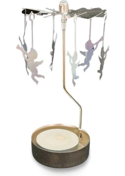 Ilgi Çekici Metalik Dönen Mumluk, Şık ve Estetik Tasarım fiyatları