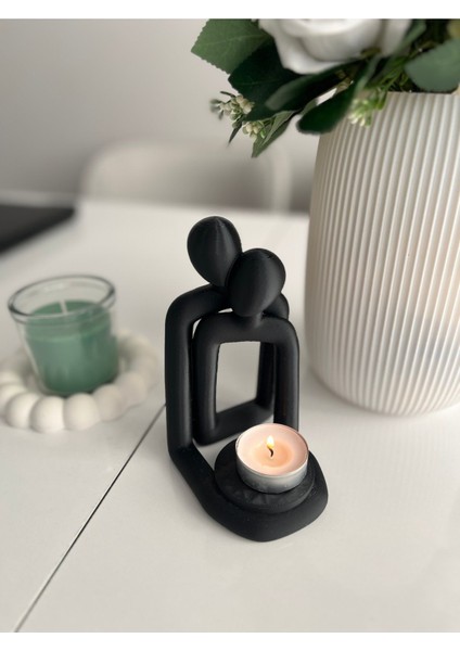 Şık Seramik Mumluk, Dekoratif ve Dayanıklı, Sevgililer Günü Için Hediye fiyatları