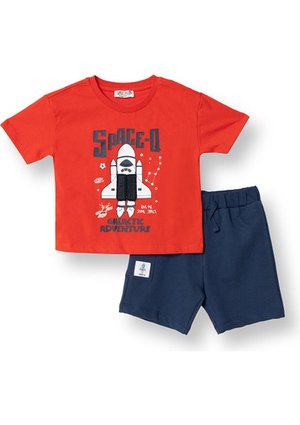 Cosmic Line Tshirt-Şort