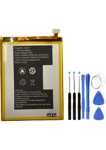 General Mobile GM20 Pro Pil Batarya BL-92CT+TAMIR Seti