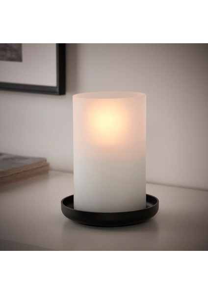 Renkli Buzlu Cam Fener, 22 Cm, Şık ve Dayanıklı Tasarım fiyatları