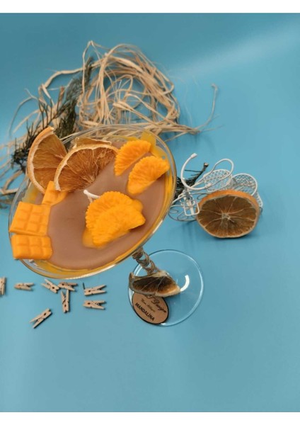 Canlandırıcı Mandalina Kokulu Soy Wax Mum, Turuncu Renkli ve Doğal Güzellik Sağlar. fiyatları