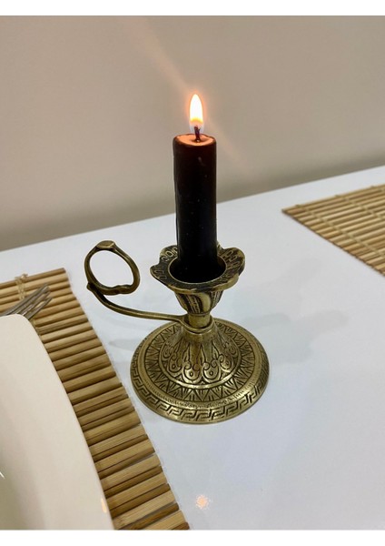 Pirinç Döküm Maskot Mumluk ve Şamdan, Şık Hediye Seçeneği modelleri