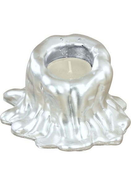 Mumluk Şamdan Tealight Mum Uyumlu Küçük Erimiş Mum Model