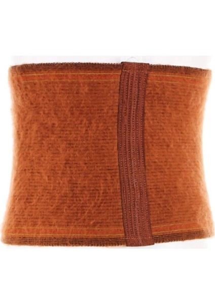 Kahverengi Deve Tüyüyle Kaplı Yün Korse, Rahat ve Şık Tasarım