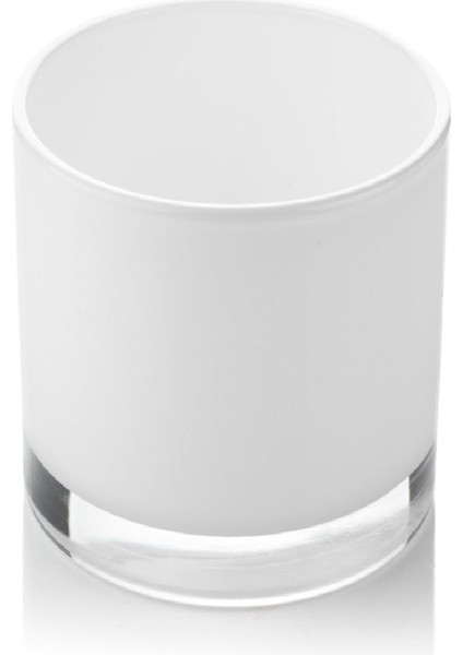 Beyaz Iç Boyama Düz Cam Bardak ve Mumluk Seti, 6 Adet, Şık ve Kullanışlı Tasarım fiyatları