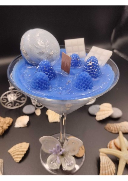 El Yapımı Mavi Kokulu Soywax Mum, Doğal ve Ferahlatıcı Atmosfer Yaratır modelleri