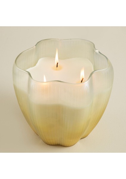 Şık Bej Mumluk 20X19 Cm, Ev Dekorasyonu, Modern Tasarım fiyatları