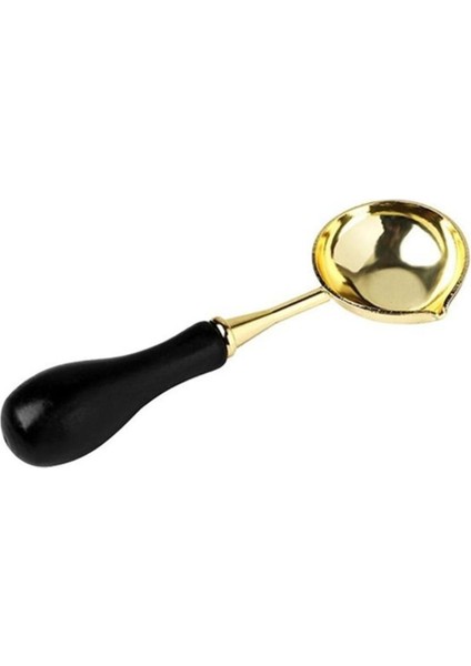 Renkli Ahşap Mum Mühürü Eritme Kaşığı, 7 Renk Seçeneği, Şık ve Kullanışlı Tasarım