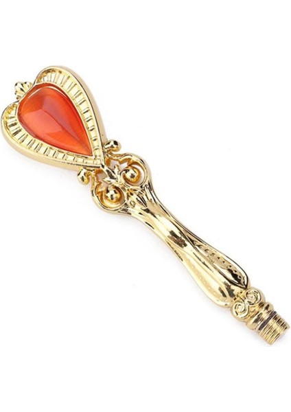 Renkli Metal Mum Mühür Damga Kolu, Şık ve Zarif Tasarım, 3 Renk Seçeneği