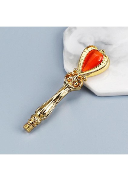 Renkli Metal Mum Mühür Damga Kolu, Şık ve Zarif Tasarım, 3 Renk Seçeneği fiyatları