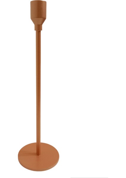 Şık Bakır Lale Şamdan ve Mumluk, 27 Cm, Dekoratif ve Zarif Tasarım fiyatları