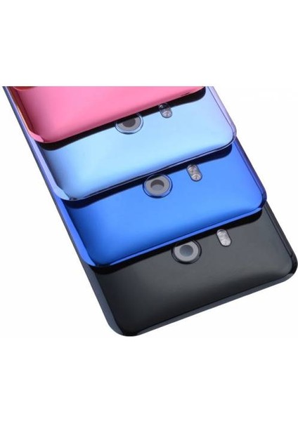 Htc U11 Arka Pil Batarya Kapak Cam