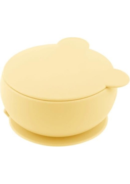 Oioi Silikon Kapaklı Kase Mellow Yellow