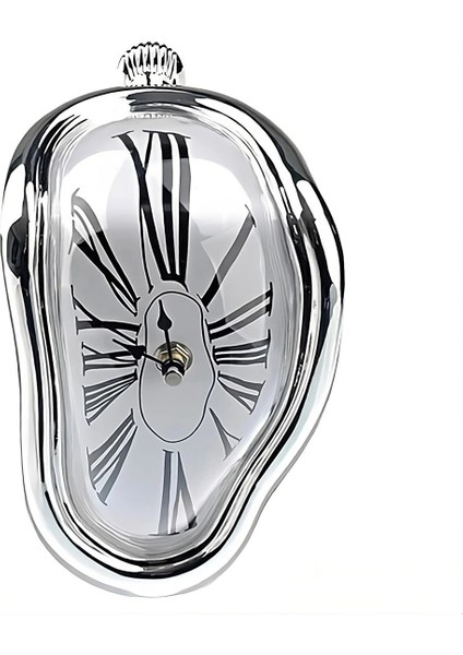 Eriyen Saat, Sürrealist Dekor, Sessiz ve Saniyesiz, Modern ve Şık Tasarım