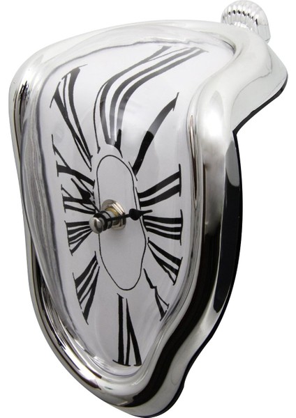 Eriyen Saat, Sürrealist Dekor, Sessiz ve Saniyesiz, Modern ve Şık Tasarım fiyatları