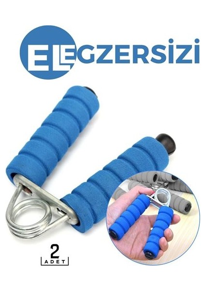 Çelik Yaylı Kol Egzersiz Seti Twopunch Design