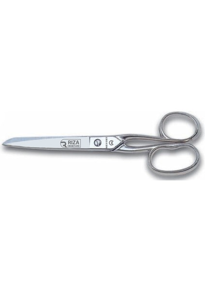 Rıza A4215-7 Ev ve Saya Makası No: 7 Inç / 17,78 cm - Krom Kaplama