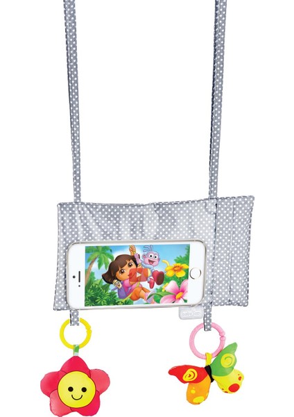 Mbb E- Ticaret Babyjem Araç Içi Telefon Askılığı 499 Gri Puanlı