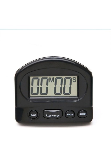 Dijital Mutfak Zamanlayıcı, Dakika Geri Sayım, Siyah, Kolay Kullanım, Pratik Timer