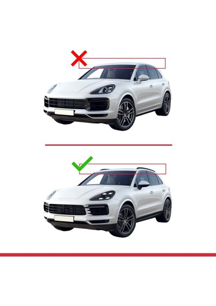 Porsche Cayenne 2018 ve Sonrası ile Uyumlu Ace-2 Ara Atkı Tavan Barı Gri