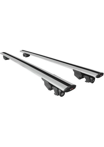 Alfa Romeo 159 Sportwagon 2006-2011 Arası Hook Model Anahtar Kilitli Ara Atkı Tavan Barı Gri