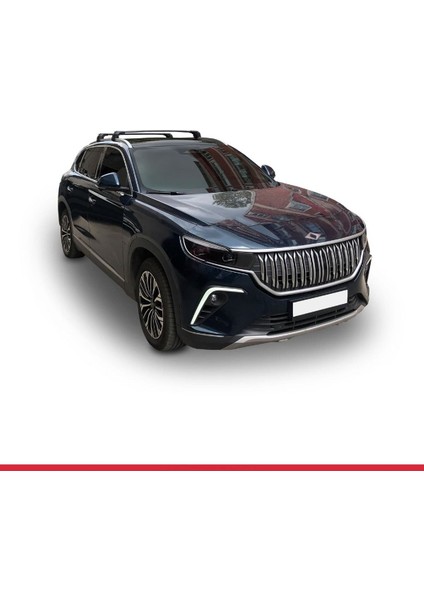 Togg T10X 2023 2024 2025 ile Uyumlu Ace-2 Ara Atkı Tavan Barı Siyah