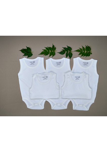 % 100 Pamuk 5'li Bebek Çıtçıtlı Body Atlet modelleri