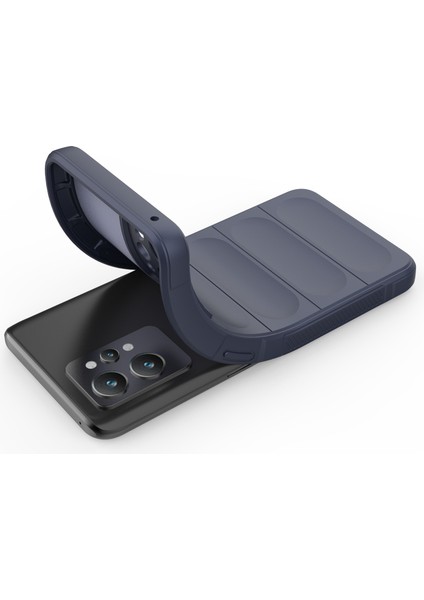 Realme Gt2 Pro Sağlam Arka Telefon Kılıfı Şok Emici Esnek Tpu Kapak-Koyu Mavi (Yurt Dışından) indirimleri