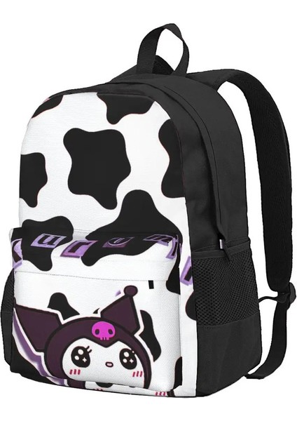 Kuromi Kat Metalcore Kawaii Sırt Çantası Mochila Trend Öğrenci Okul Çantası Goth Bilgisayar Rucksack Çocuklar Büyük Kapasite Sıralama: 14/boyut: 14X32X42 cm (Yurt Dışından)