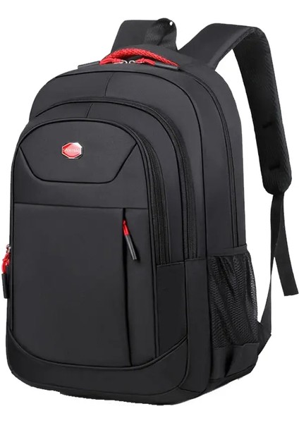 Profesyonel Kübik Sırt Çantası - Dizüstü Bilgisayar Için Çok Bölmeli Tasarıma Sahip Yapılandırılmış Iş Çantası, Belgeler Travels Essentials Kırmızı (Yurt Dışından)