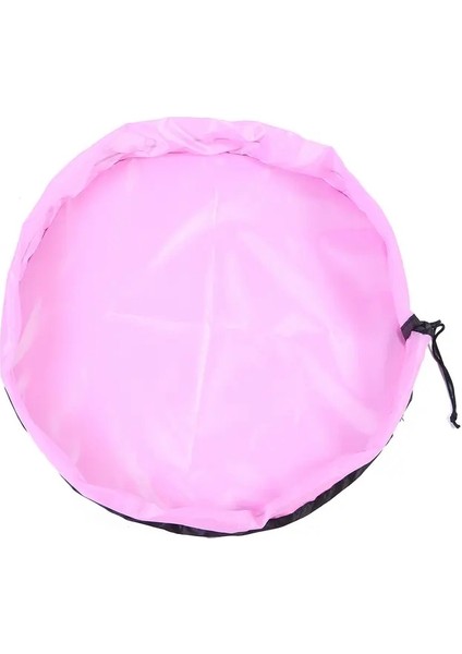 Çocuk Oyuncak Yastık Oyuncak Depolama Çantası Büyük Temiz Organizatör Oyun Padü Dalı Yapı Taşı Oyuncak Depolama Çantası Açık Mat Boyutu: Çap 150CM/RENK: Pembe (Yurt Dışından)