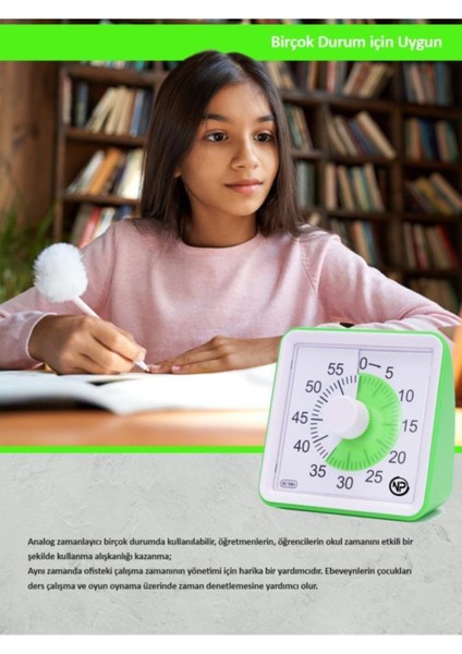 Yeşil Zaman ve Motivasyon Saati, Öğrenci ve Günlük Planlama Aracı indirimleri